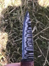 Damascus pairing knife