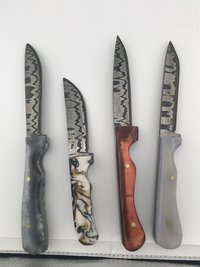 Design Your Own Damascus Hunter- Low layer