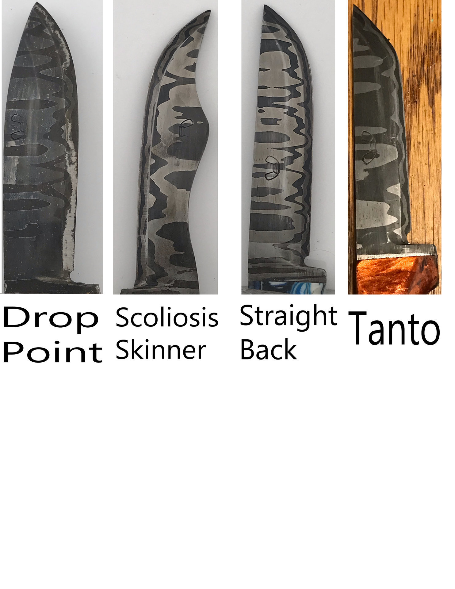 Design Your Own Damascus Hunter- Low layer