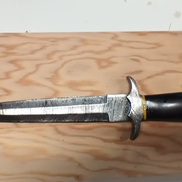 15” Damascus dueling style dagger